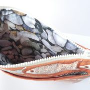 Pochette corail avec motif poisson – Image 4