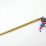 Le bijou d'écharpe or Pamalussi.